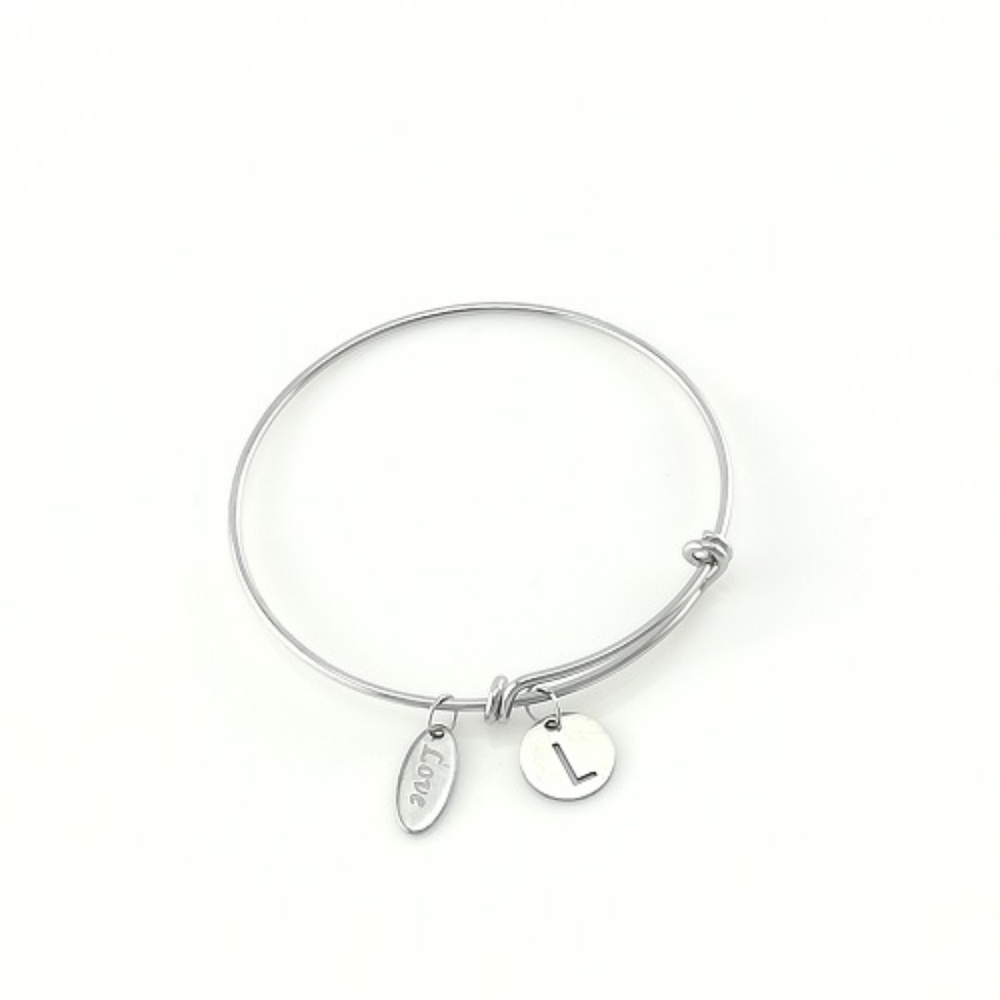 Love Charm Bracelet – Print Lettering